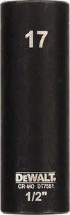 Dewalt nasadka 17mm 1/2c impact socket deep - Klucze i nasadki - miniaturka - grafika 1