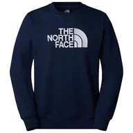 Bluzy sportowe męskie - Męska bluza The North Face M Drew Peak Crew Rozmiar: L / Kolor: ciemnoniebieski - miniaturka - grafika 1