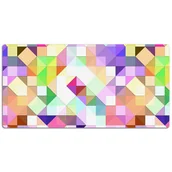 Podkładki na biurko - Mata ochronna na biurko Kolorowa mozaika 120x60 cm, Dywanomat - miniaturka - grafika 1