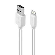 Huby USB - ACME EUROPE Kabel USB 2.0 CB1032W A/M Lightning/M 2m biały 504427 - miniaturka - grafika 1