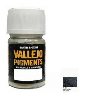 Vallejo Pigment Dark Steel 485879 - Akcesoria i części modelarskie - miniaturka - grafika 2