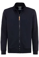 Kurtki męskie - camel active Męska kurtka z dzianiny 409425/8W01, niebieski (Night Blue), M - miniaturka - grafika 1