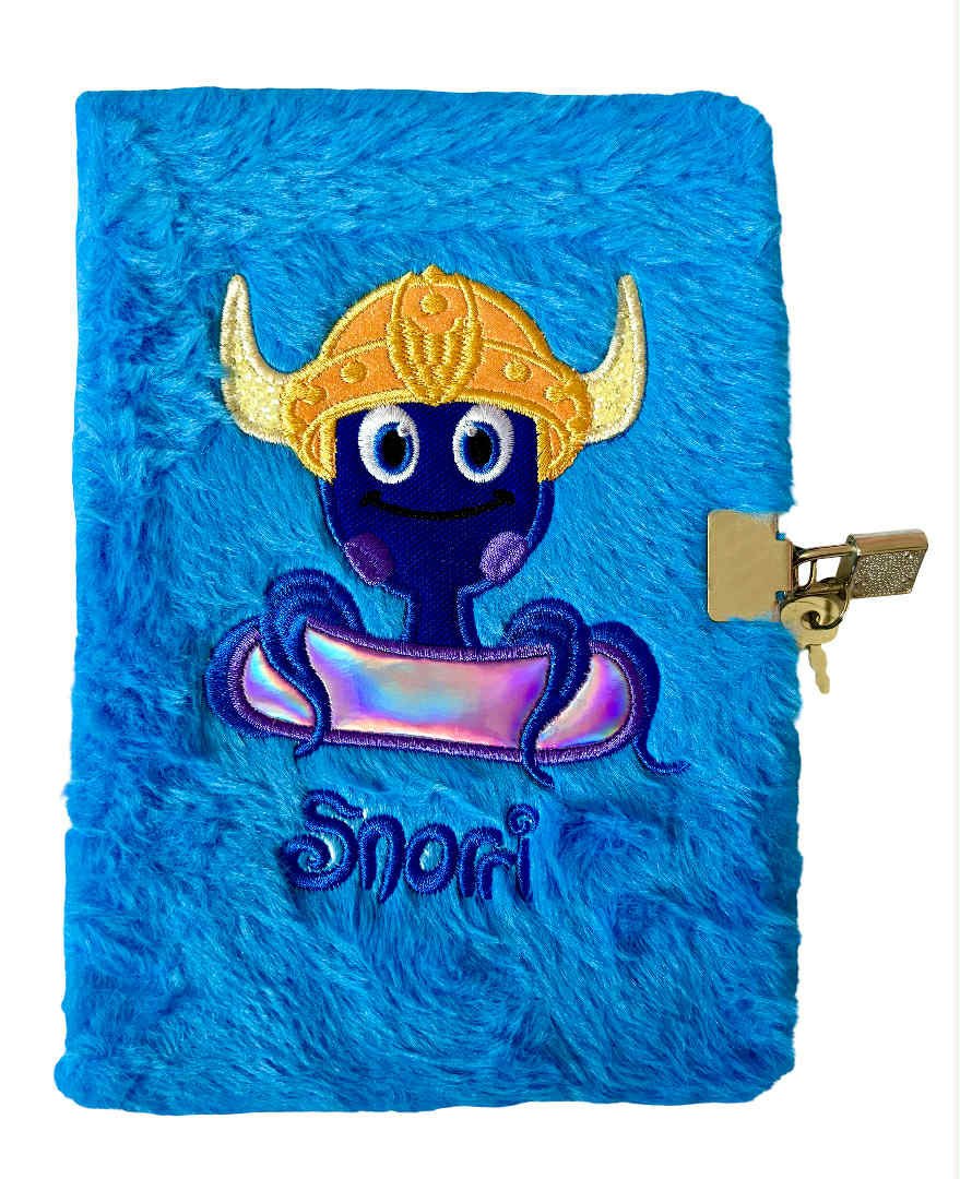 PAMIĘTNIK PLUSZOWY NA KŁÓDKĘ PAMIĘTNIKI NOTES