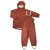 Chusty do noszenia dzieci - Nuuroo - Kombinezon Przeciwdeszczowy 2 Częściowy Mahogany Roz. 92 - miniaturka - grafika 1