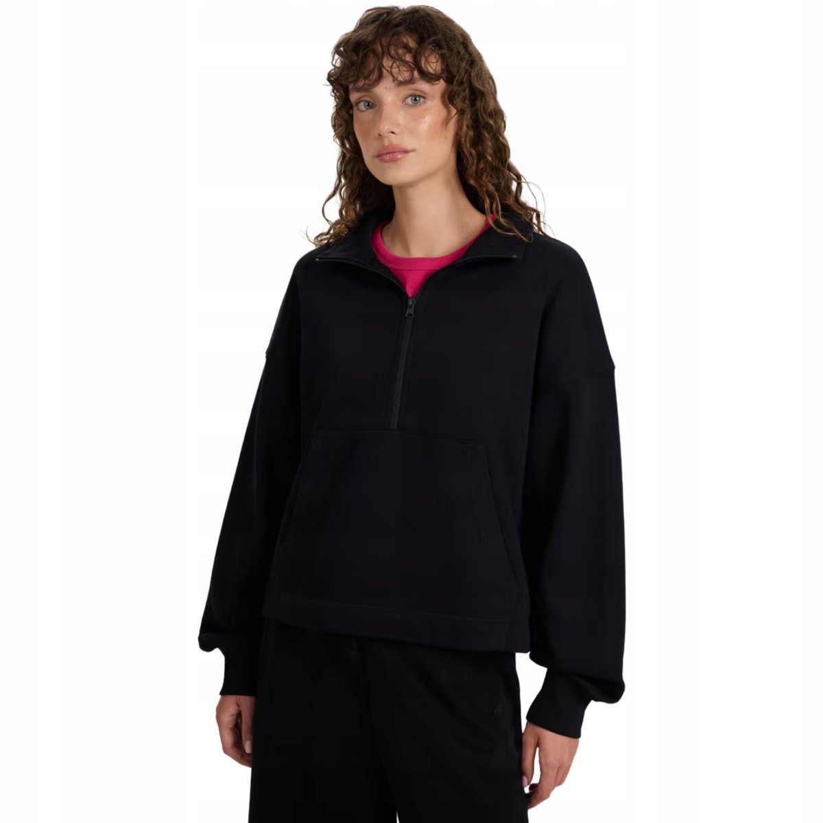 Bluza damska 4F F1889 głęboka czerń 4FWAW25TSWSF1889 20S S