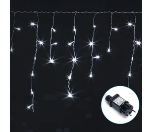 Aigostar - Zewnętrzny łańcuch dekoracyjny LED 75xLED/6W/230V 15x0,6m IP44 zimna biel - Lampy ogrodowe - miniaturka - grafika 1