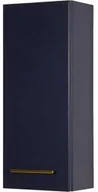 Szafki łazienkowe - Szafka łazienkowa wisząca granatowa 30x72cm BELLI GOLD - miniaturka - grafika 1