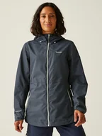 Kurtki i kamizelki sportowe damskie - Regatta Kurtka przeciwdeszczowa "Hamara IV" w kolorze antracytowym - miniaturka - grafika 1