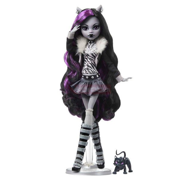 MONSTER HIGH LALKA REEL DRAMA HKN28 CLAWDEEN WOLF