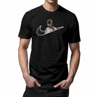 Koszulki męskie - T-shirt Juice Wrld - czarny haft, 100% bawełna 185g, premium streetwear XL - miniaturka - grafika 1