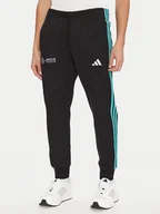 Spodnie sportowe męskie - adidas Spodnie dresowe Mercedes - AMG Petronas Formula One Team DNA JV5379 Czarny Regular Fit - miniaturka - grafika 1