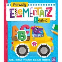 Aksjomat Pierwszy elementarz 5-latka Nauka zabawa wycinanki naklejki piosenki - Edukacja przedszkolna - miniaturka - grafika 1