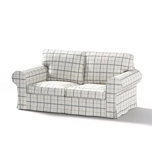 Dekoria Pokrowiec na sofę Ektorp 2-osobową nierozkładaną ecru tło niebieska kratka 173 x 83 x 73 cm Avinon 611-131-66 - Pokrowce na meble Dekoria Pokrowiec na sofę Ektorp 2-osobową nierozkładaną ecru tło niebieska kratka 173 x 83 x 73 cm Avinon 611-131-66 - Pokrowce na meble - miniaturka - grafika 1