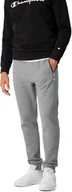 Spodnie sportowe męskie - Joggery męskie szare Champion Legacy Rib Cuff Pants (218342 EM021) - miniaturka - grafika 1