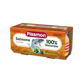 Dania dla dzieci - Plasmon PLASMON Łosoś z warzywami 2x80 g - miniaturka - grafika 1