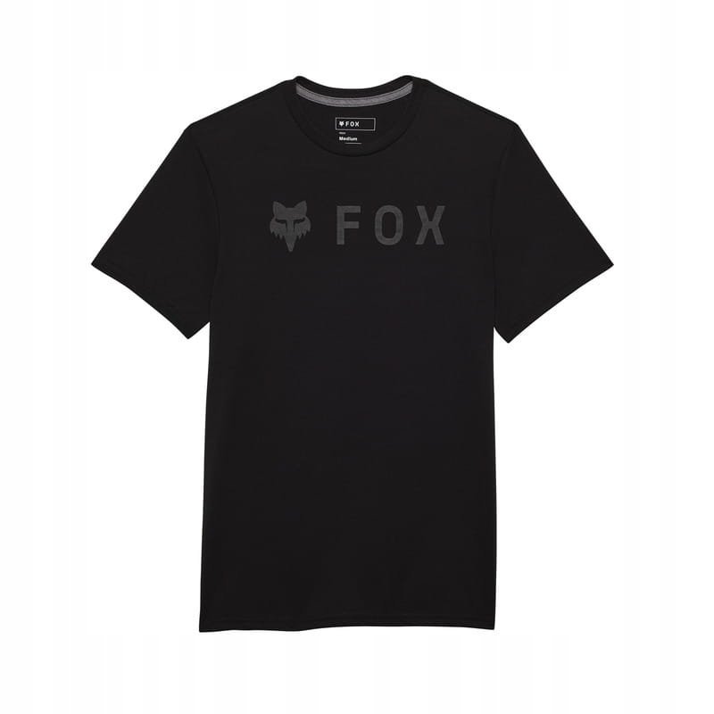 Koszulka T-Shirt Fox Absolute Tech Tee - BLACK/BLACK, M