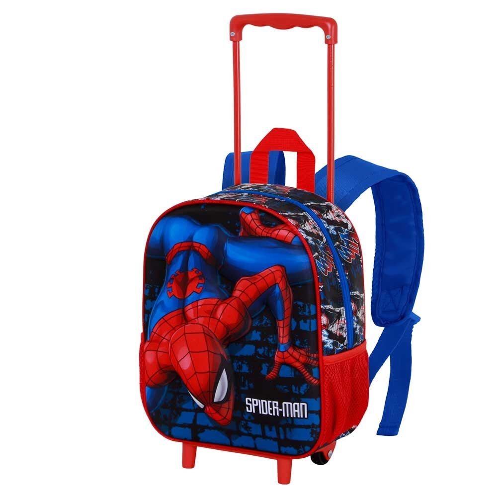 Karactermania - Wózek 3D Spiderman Marvel 34cm - Akcesorium Szkolne Premium