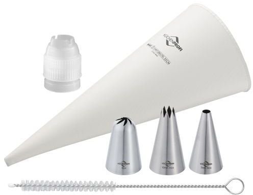 Rękaw cukierniczy i 3 końcówki Kuchenprofi Bake, 35 cm