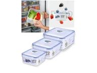 Pojemniki kuchenne - Pojemniki plastikowe na żywność 3w1 - miniaturka - grafika 1