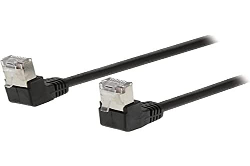 Valueline vlcp85127b30 3 m Cat5e SF/UTP (S-FTP) Black Networking Cable – kabel sieciowy (3 m, Cat5e, RJ-45, RJ-45, Male/Male, SF/UTP (S-FTP))