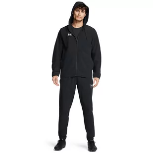 Męski dres komplet treningowy Under Armour UA M's Challenger Pro Tracksuit - czarny - UNDER ARMOUR - Koszulki sportowe męskie - miniaturka - grafika 1