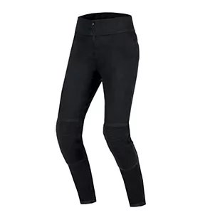 OZONE MOTO Chica legginsy motocyklowe dla kobiet, kevlar Dupont, ochraniacze na kolana, wysoka talia, skinny fit - Odzież motocyklowa - miniaturka - grafika 1