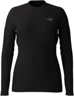 Koszulki i topy damskie - The North Face Damskie Easy L/S Crew Neck Koszulka Black S - miniaturka - grafika 1