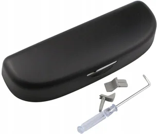 Uchwyt Wieszak Schowek Organizer Samochodowy Na Okulary Daszek Słonecznik - Akcesoria podróżnicze Uchwyt Wieszak Schowek Organizer Samochodowy Na Okulary Daszek Słonecznik - Akcesoria podróżnicze - miniaturka - grafika 1