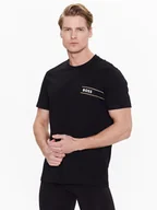 Koszulki męskie - Boss T-Shirt 50483644 Czarny Regular Fit - miniaturka - grafika 1