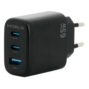 WALL CHARGER - 65W - 2 USB C +/1 USB A - GAN - Ładowarki do telefonów - miniaturka - grafika 1