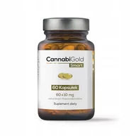 Suplementy naturalne - HemPoland Cannabigold Smart kapsułki CBD 60 sztuk (60 X 10 MG CBD) - miniaturka - grafika 1