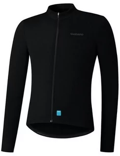 Bluzy na rower - Męska Bluza sportowa Rowerowa Shimano Element Long Sleeve Jersey | Black - Rozmiar Xxxl - grafika 1