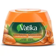 Kosmetyki do stylizacji włosów - Dabur Vatika Krem do stylizacji włosów Aloes-Migdał 210 ml - miniaturka - grafika 1