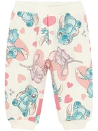 Spodenki dla niemowląt - COOL CLUB Spodnie dresowe w kolorze kremowym - miniaturka - grafika 1