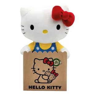 Hello Kitty Maskotka Kotek Blue Giftbag 27cm - Maskotki i pluszaki Hello Kitty Maskotka Kotek Blue Giftbag 27cm - Maskotki i pluszaki - miniaturka - grafika 1