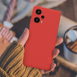 Pancerne etui Xiaomi Redmi Note 12 Turbo / Xiaomi Poco F5 pancerny pokrowiec Nillkin Super Frosted Shield Pro - czarne - Etui i futerały do telefonów - miniaturka - grafika 17
