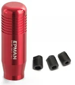 Gałki zmiany biegów - Gałka Biegów Sportowa Alu Długa Czerwona Epman - miniaturka - grafika 1