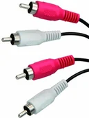 Kable - NoName Kabel Audio Cinch 2x Cinch 2x M/M 5m No Name - miniaturka - grafika 1