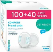 Akcesoria do karmienia - Wkładki Laktacyjne COMFORT 140 sztuk BABYONO - miniaturka - grafika 1