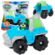 Figurki dla dzieci - PSI PATROL ZESTAW POJAZD RESCUE REX + FIGURKA - miniaturka - grafika 1