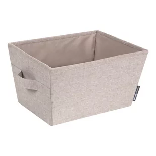 Beżowy koszyk Bigso Box of Sweden Tap, 26x19 cm - Kosze wiklinowe - miniaturka - grafika 1