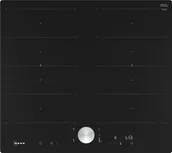 Płyty elektryczne do zabudowy - Neff Neff T66PTX4L0 N 90, self-sufficient hob black/stainless steel, 60 cm - miniaturka - grafika 1
