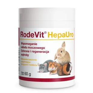 DOLFOS Rodevit Hepa Uro 60g - wspomaganie układu moczowego - Pielęgnacja i higiena gryzoni - miniaturka - grafika 1