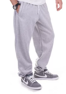 Szare męskie spodnie dresowe ''Teodoro'' od Carlo Lamon - Spodnie sportowe męskie - miniaturka - grafika 1