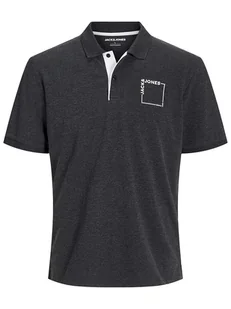 Jack & Jones Koszulka polo w kolorze antracytowym - Koszulki męskie - miniaturka - grafika 1