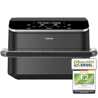 Frytkownice - COSORI Frytkownica na gorące powietrze, 2 komory, Airfryer, 8 w 1, Dual Blaze TwinFry XXL, 10 l, frytkownica na gorące powietrze, podwójna komora z wyjmowaną przegrodą i dolnymi elementami grzewczymi, - miniaturka - grafika 1