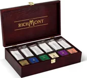 Herbata - Richmont Drewniana Skrzynka z herbatą Richmont - miniaturka - grafika 1