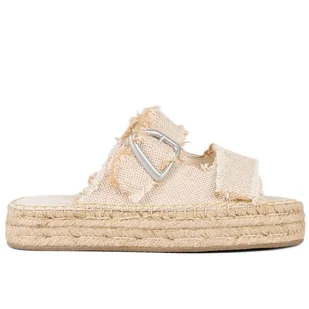 Klapki damskie Emu Australia Ayers W13168NATU - beżowe - Klapki i japonki damskie - miniaturka - grafika 1