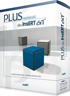 niebieski PLUS do InsERT GT - Programy finansowe i kadrowe - miniaturka - grafika 1