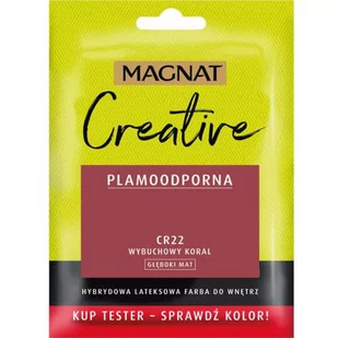 Magnat Tester koloru Creative wybuchowy koral 30 ml - Farby wewnętrzne - miniaturka - grafika 1